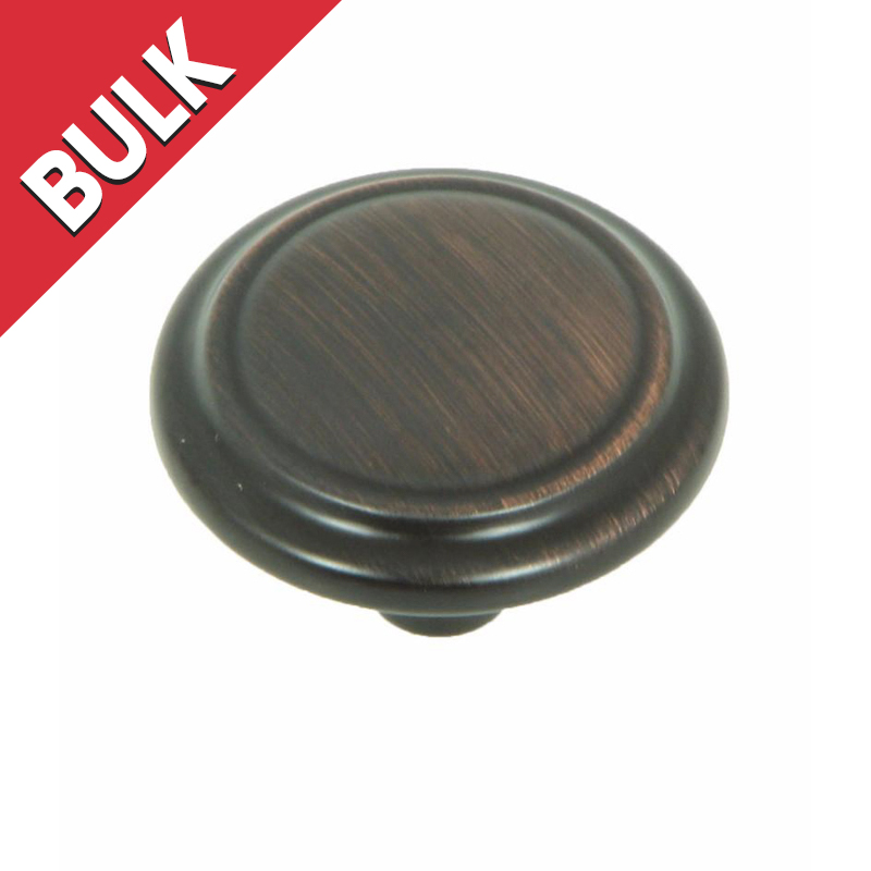 Sidney 1-1/4" Cabinet Knob in Oil Rubbed Bronze Bulk Pk-25/box